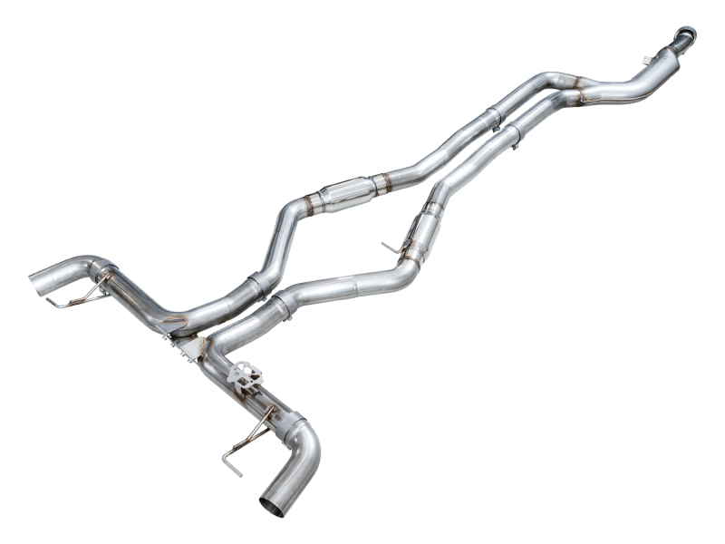 BMW M240i Performance Exhaust - AWE Tuning - Cat Back, Track Edition, OE Tips - `22-`26